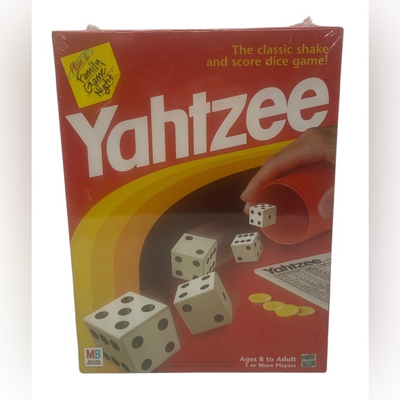 Vintage Yahtzee 1998 Milton Bradley Company Game Night Family Game Complete New - Picture 11 of 11